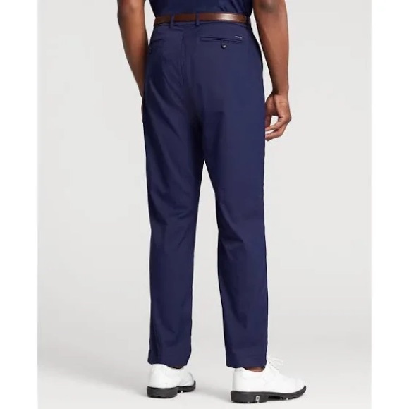 RLX Golf Ralph Lauren Mens Classic Fit Navy Polyester Golf Pant 38/34 - Picture 2 of 7
